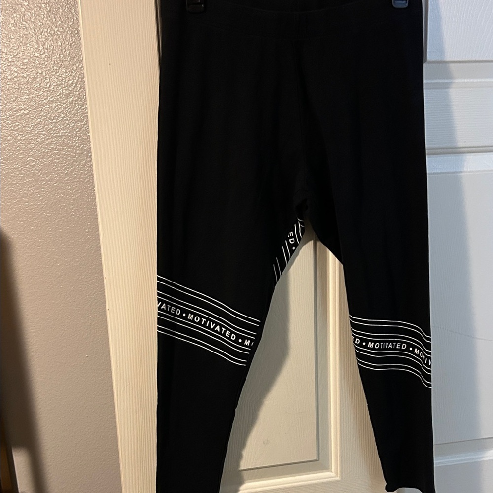 Black Motivated Leggings